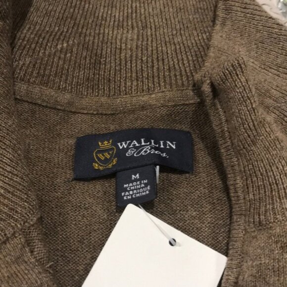 WALLIN & BROS Quarter Zip Sweater - Picture 3 of 4